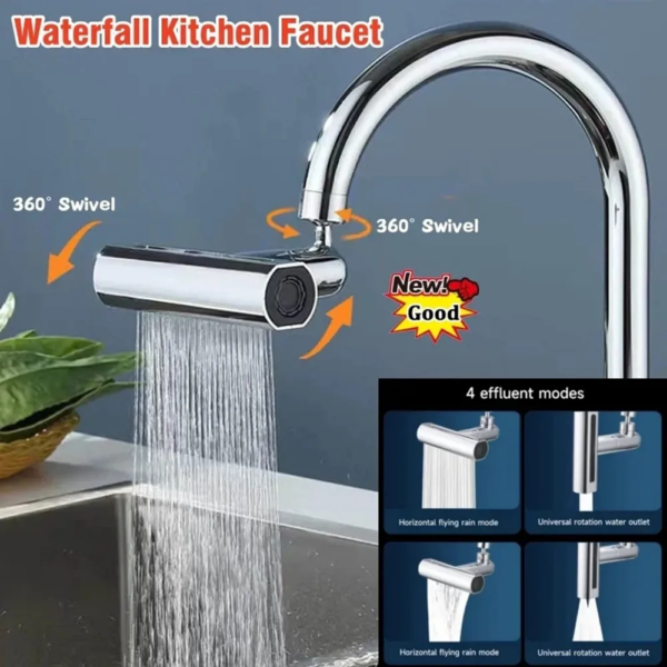 360° Multifunctional Faucet Extension Adapter - Image 2