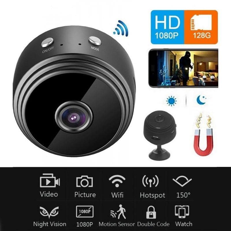 A9 Mini WiFi Camera 1080P Full HD Night Vision Wireless IP Camera