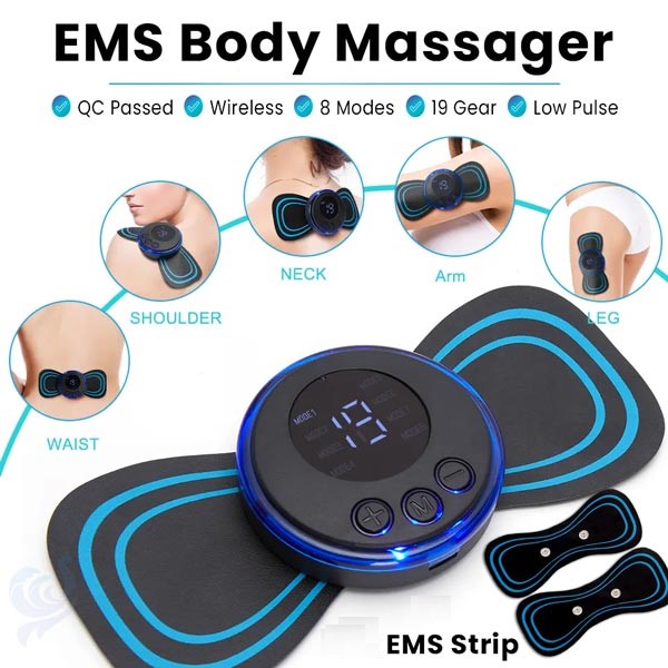 EMS Smart Mini Pocket Body Massager