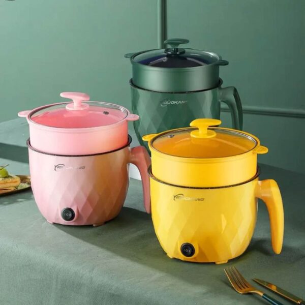 Electric Double Layer Non-stick Cooking Pot