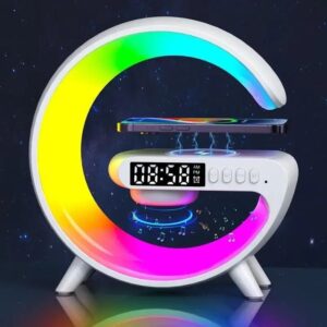 G63 Intelligent Atmosphere RGB Light Bluetooth Speaker With Wireless Charging