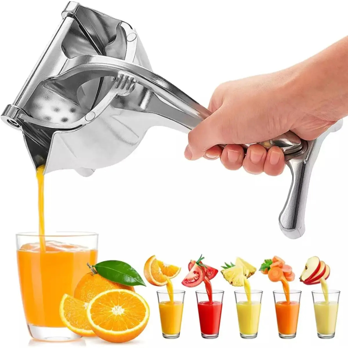 Manual Hand Press Fruit Juicer