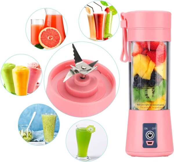 Mini USB Rechargeable Portable Electric Fruit Juicer - Image 3