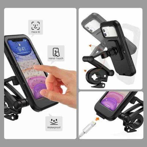 Waterproof Bicycle Motorcycle Phone Holder Case
