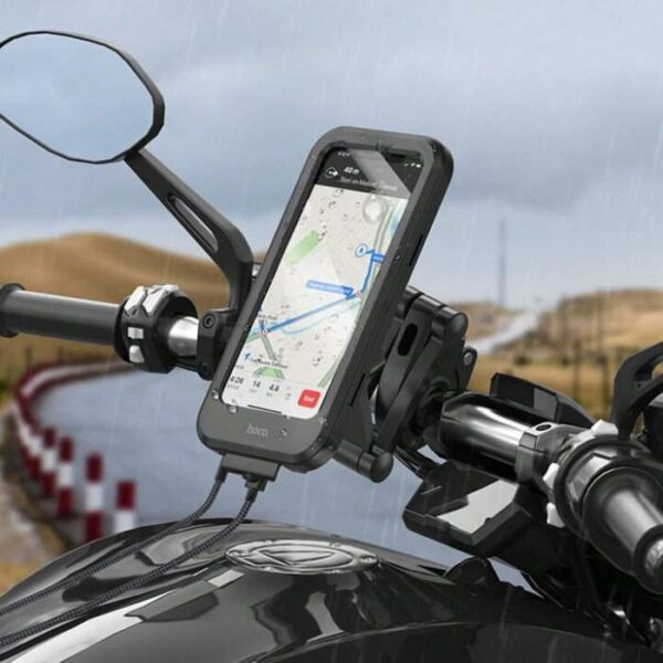 360° Waterproof  Bicycle Motorcycle Phone Holder Case - Image 5