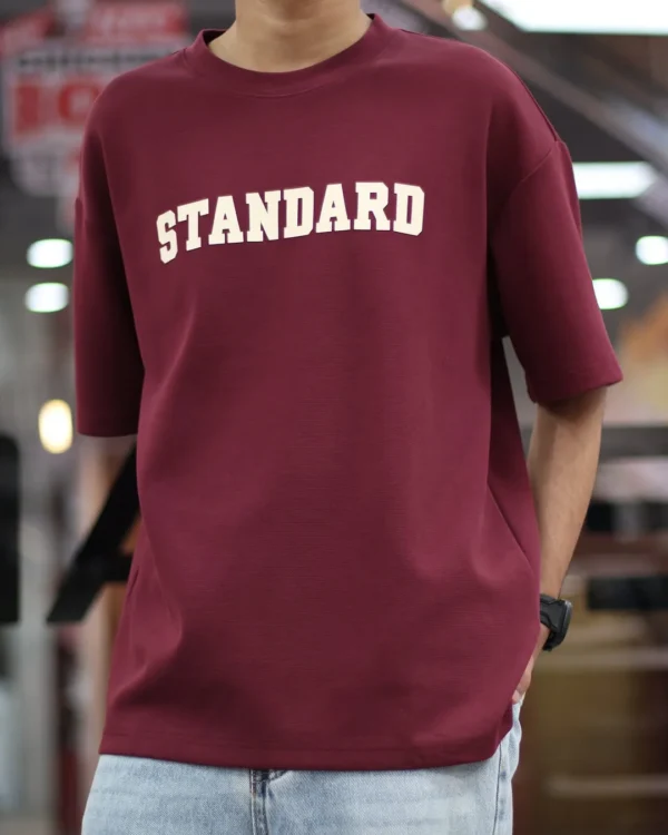 Drop Shoulder Print T-Shirt - Standard