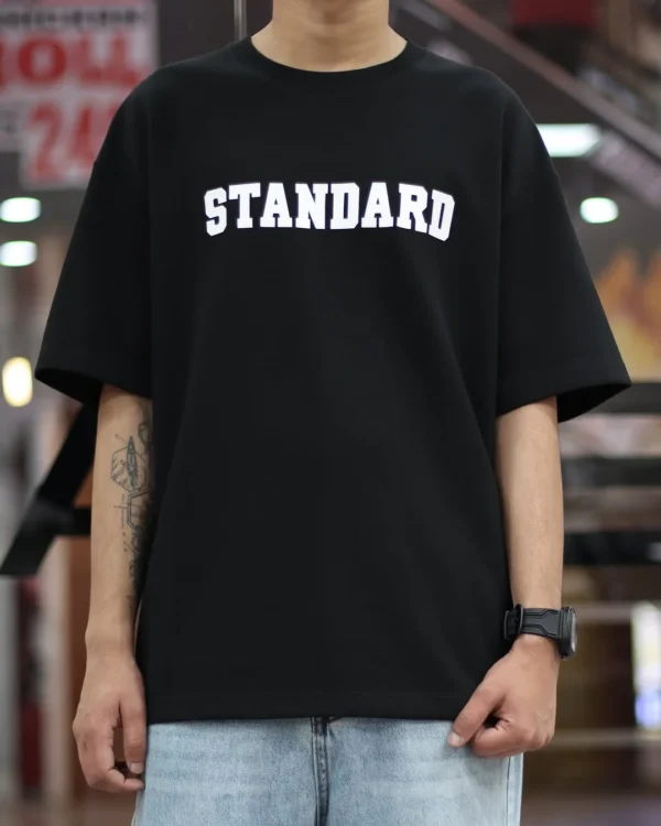 Drop Shoulder Print T-Shirt - Standard - Image 3
