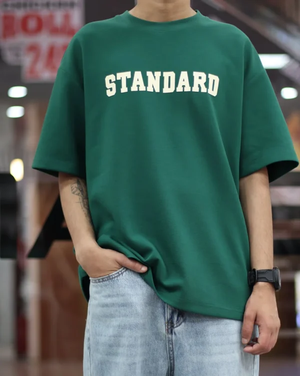 Drop Shoulder Print T-Shirt - Standard - Image 2